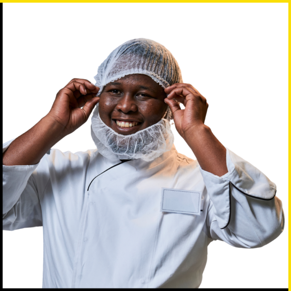 M-Cure Beard Net Cover - Lightweight and hygienic, designed for secure fit and cleanliness