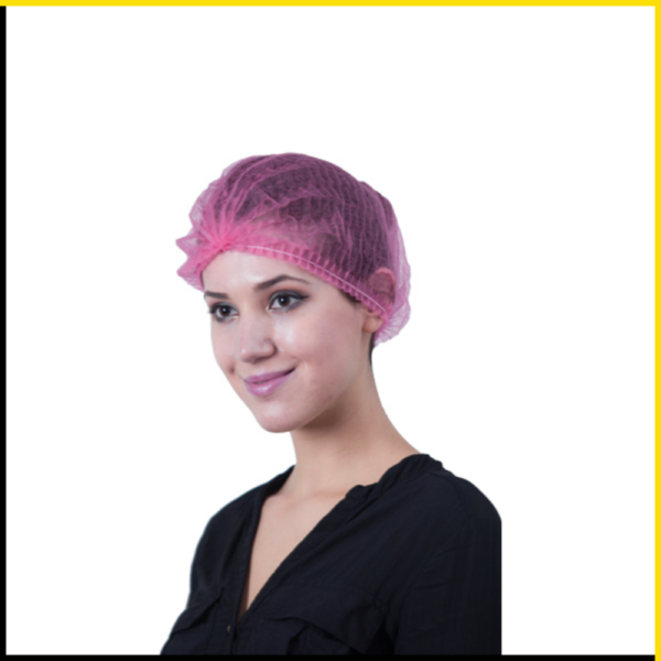 M-Cure: Pink Disposable Hairnets