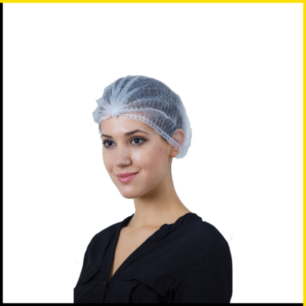 M-Cure: White Disposable Hairnets