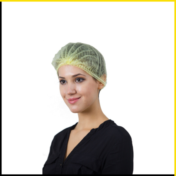 M-Cure: Yellow Disposable Hairnets