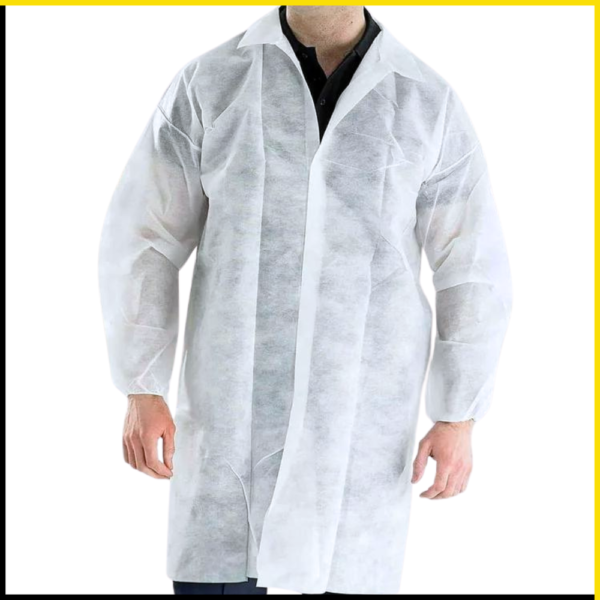 M-Cure Lab Coats provide durable, comfortable protection with non-woven material