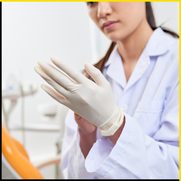 M-Cure Latex Gloves provide premium protection and comfort, ideal for medical and industrial use with superior flexibility and durability.