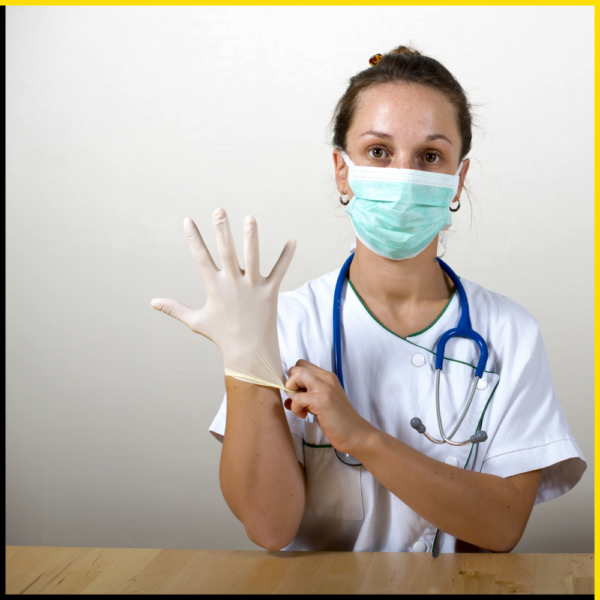 M-Cure Latex Gloves provide premium protection and comfort, ideal for medical and industrial use with superior flexibility and durability.