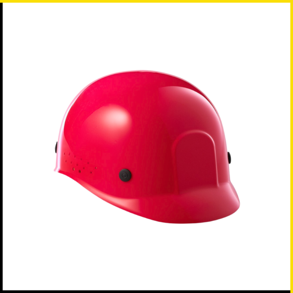 Red Bump Caps - HDPE Shell, Lightweight and Durable