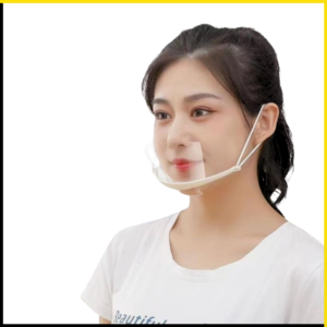 Clear Mask - Smile Freely, Drop-Free Protection
