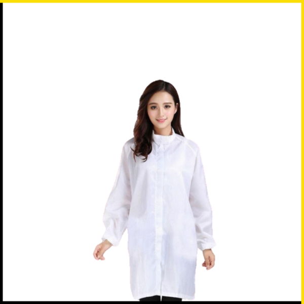 ESD Smocks White - Static-Free Workspace Gear