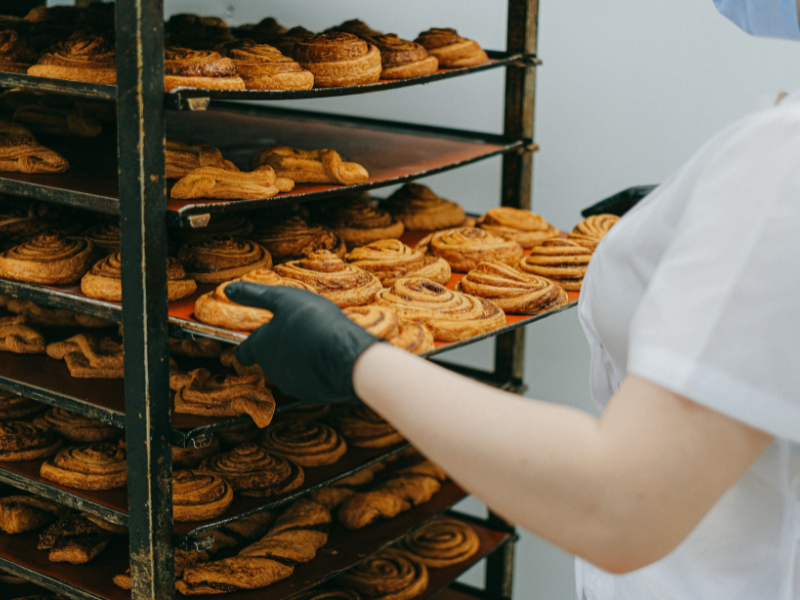 nitrile gloves for bakery