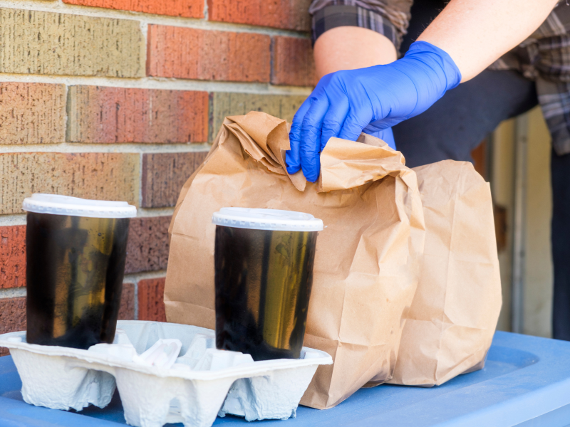 nitrile glove food safe