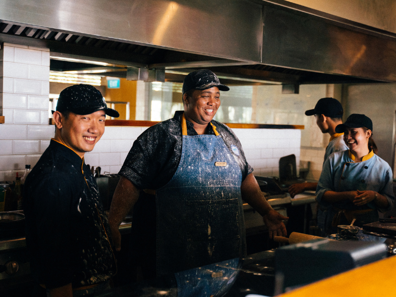 restaurant apron hygiene